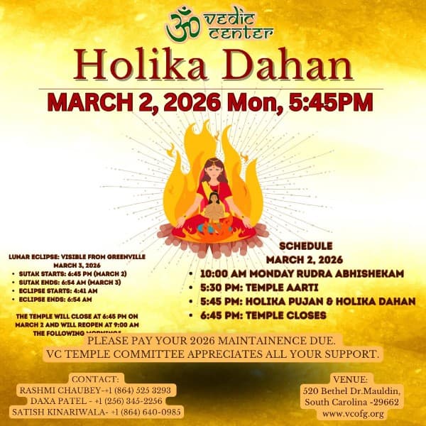 Holika Pujan & Holika Dahan