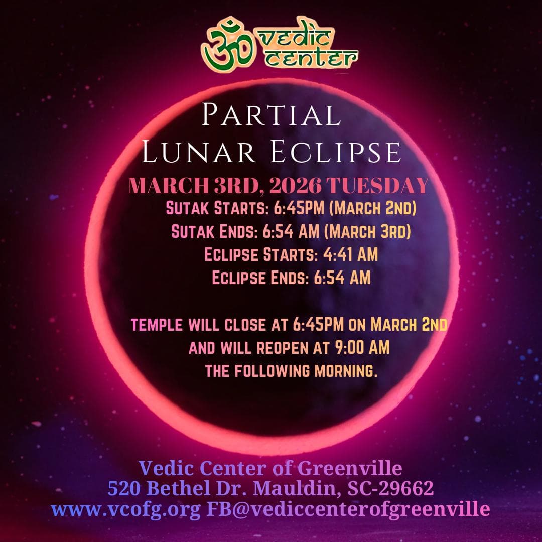 Partial Lunar Eclipse & Sutak Observation